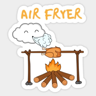 Air Fryer Sticker